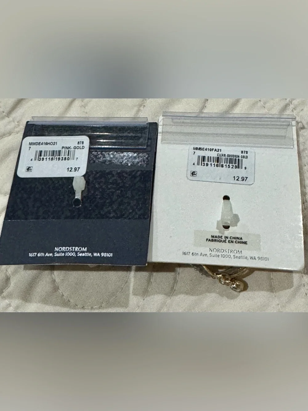 Melrose and Market 2 Ring Bundle Size 7 NWT